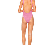 HUNZA G - Square Neck - Candy Pink