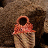 PatBO - Lis Bag - Natural and Terracotta