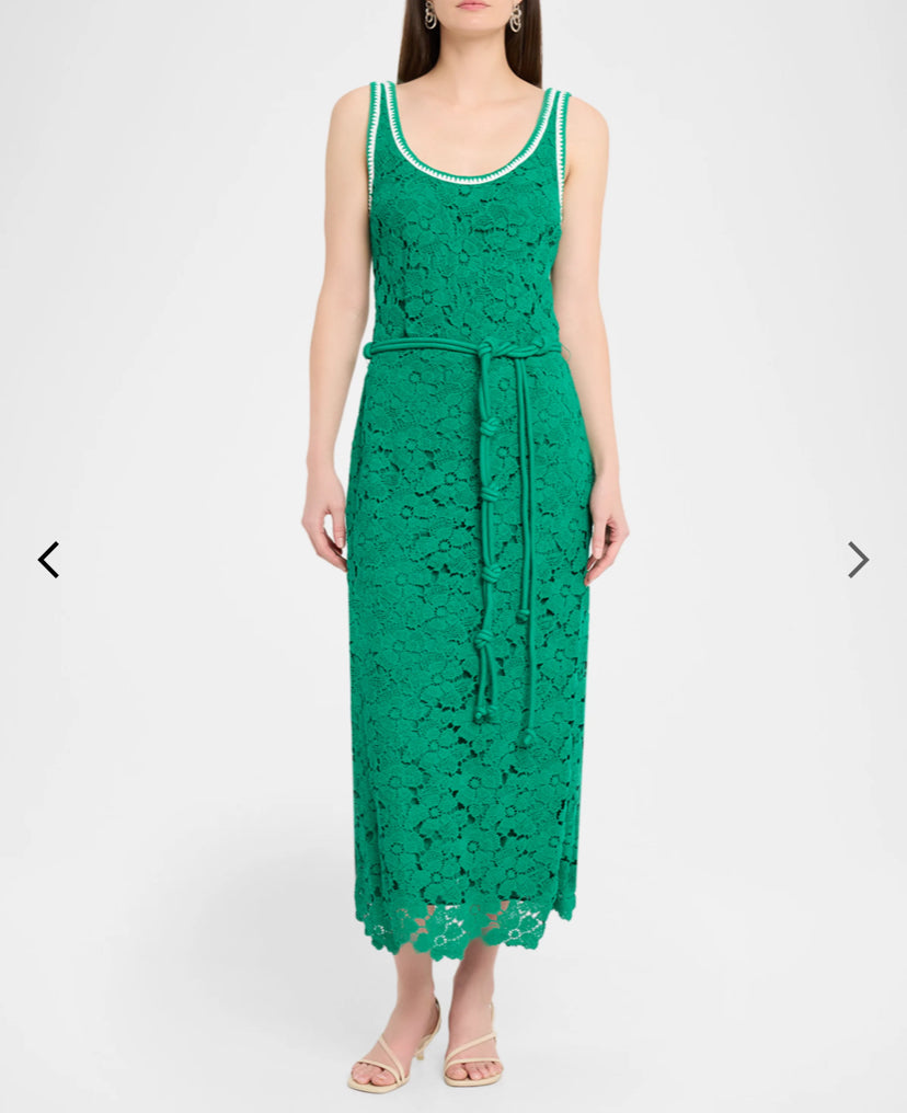 Simkhai - Eloise Lace Maxi Dress - Kelly Green Sunni Spencer, Aprs Sea Simkhai - Eloise Lace Maxi Dress - Kelly Green Sunni Spencer, Aprs Sea