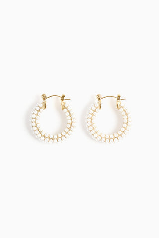 Marrin Costello Jewelry - Petra Hoops - Gold