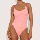 HUNZA G - Camille Swim - Peach
