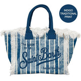 MC2 - Collette Cotton Canvas - Indigo Stripes