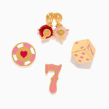 Girls Crew - Feeling Lucky Stud Set - Gold