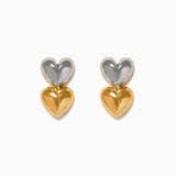 Girls Crew - With Love Studs - Two Tone