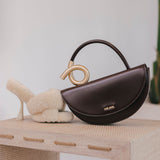 Cult Gaia- Azariah Top Handle- Espresso