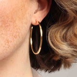 Marrin Costello Jewelry - Jay 2" Hoops - Gold