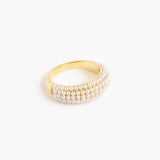 Marrin Costello Jewelry - Layla Pearl Ring - Gold