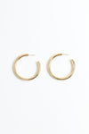 Marrin Costello Jewelry - Jay 2" Diamond Hoops - Gold