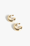 Susana Vega - Finito Pearled Earrings - Burnt Gold