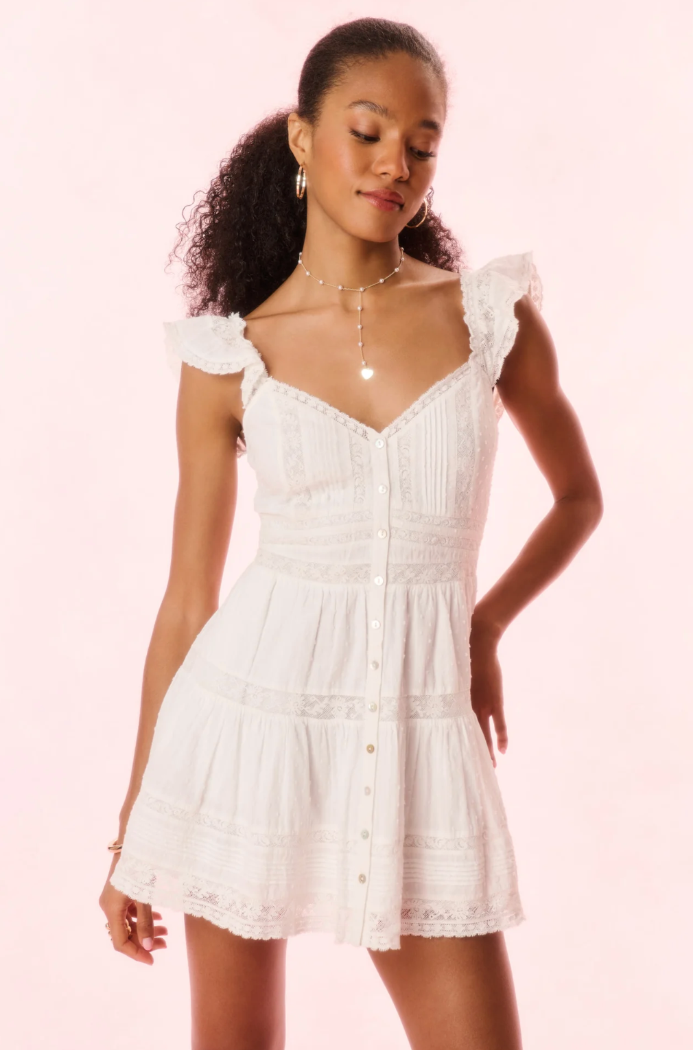 loveshackfancy rietta dress optic white