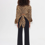 SIMONMILLER - Loch Poplin Button Up - Cheetah