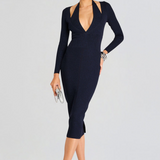 Retrofête - Odelia Knit Dress - Metallic Ink