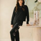 Sunni Spencer - Soft Crewneck - Black Sand