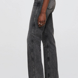 RE/DONE - 90s High Rise Loose Jean - Smoke