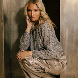 Cinq à Sept - Benoit Embellished Cardigan - Silver