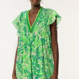 Poupette St. Barth - Mini Dress Sasha - Green Jengel