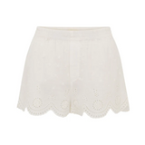 LoveShackFancy - Sorin Short - Optic White