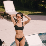 HUNZA G - Tyler Bikini - Black