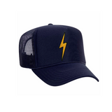 Aviator Nation - Vintage Bolt Trucker Hat - Navy Blue