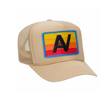 Aviator Nation - Logo Vintage Low Rise Trucker - Khaki