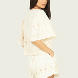 Secret Mission - Julie Shorts - Antique Cream
