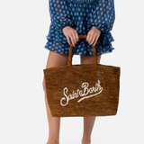 MC2 - Raffia Beach Bag - Brown