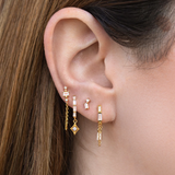Girls Crew - Golden Era Earring Set - Gold