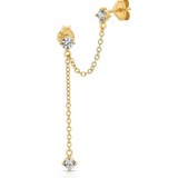 JURATE LA - Stunner Double Piercing Earring