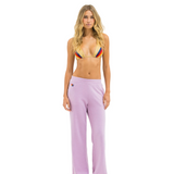 Aviator Nation - Wide Leg Sweatpants - Mauve