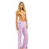 Aviator Nation - Wide Leg Sweatpants - Mauve