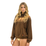 Aviator Nation - Wave 4 Stripe Hoodie - Chocolate / Espresso