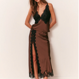 LoveShackFancy - ELLORYN TOP - Chocolate Brown