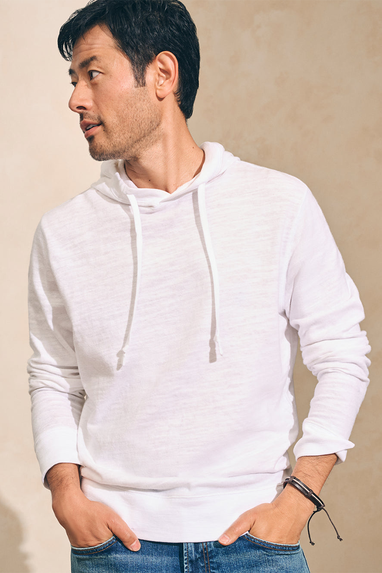 Faherty slub cotton hoodie shop