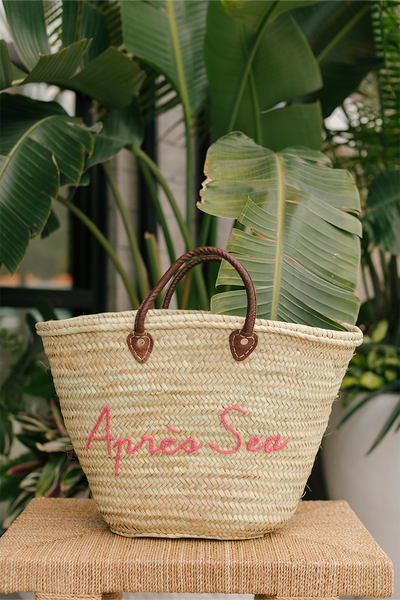 Personalised discount straw bag