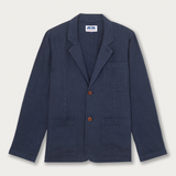 Love Brand & Co - Men's Nassau Linen Jacket - Navy Blue
