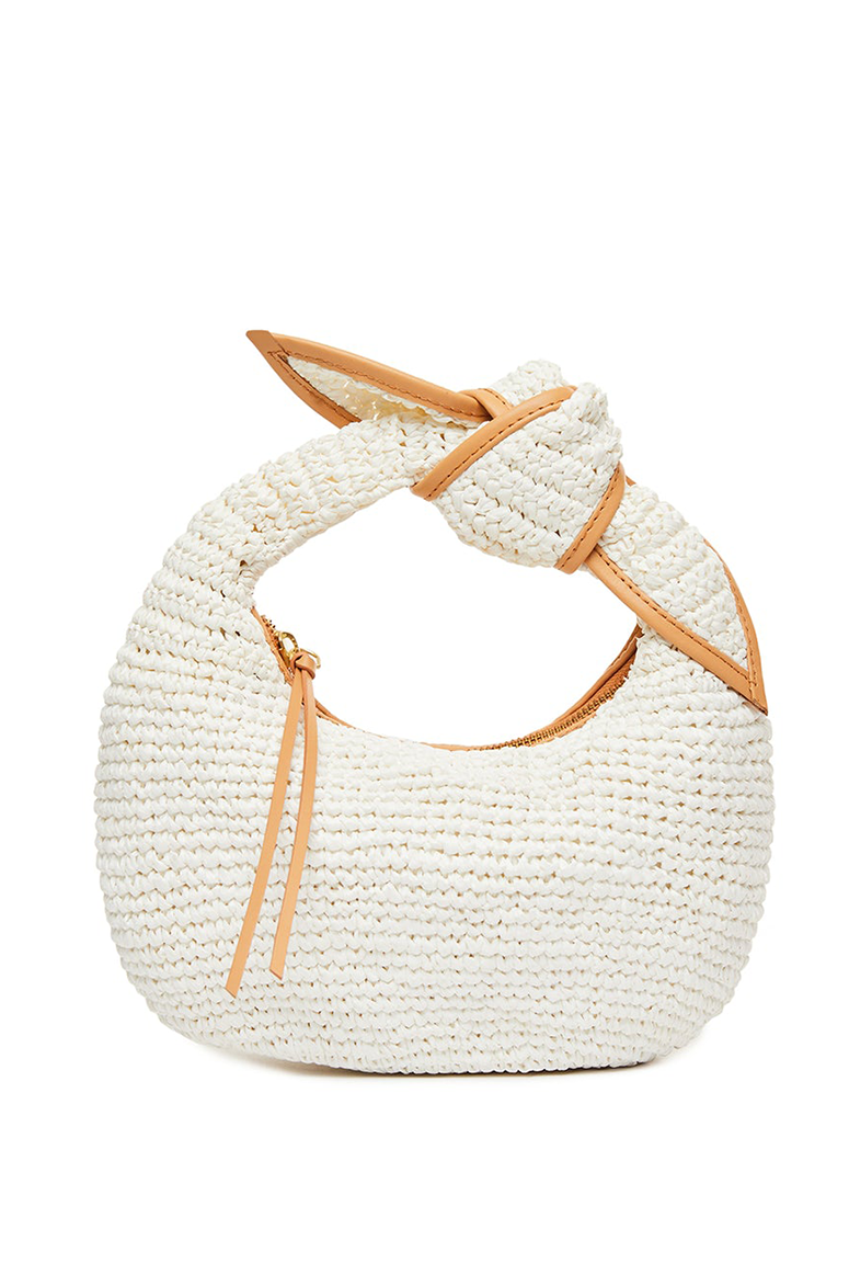 Poolside - The Josie Knot Bag - Bleached White