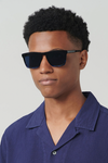 KREWE - STL NYLON Sunglasses - Black + Shadow 24K Polarized
