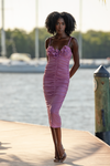 Sea New York - Brice Smocked Dress - Periwinkle