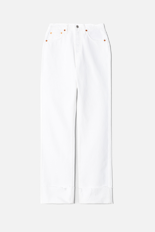 RE/DONE - Engineered Wide Taper Jean - Vintage White