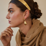 Lelet NY - Liv Petite Metal Headband - Gold