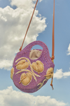 Lorenza Gandaglia - TUM Small Woven Lurex Handbag - Pink