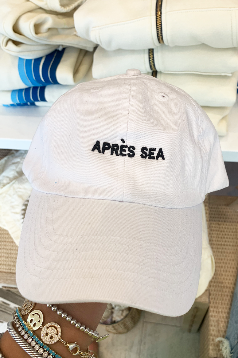 EXCLUSIVE "Après Sea" Dad Cap - White