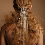 Lelet NY - Crystal Spine Clip - Rhodium