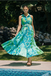 PatBO - Jacquard One Shoulder Mini Dress - Emerald