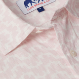 Love Brand & Co - Men's Abaco Linen Shirt - Elephant Palace Pink