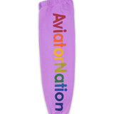 Aviator Nation - Aviator Nation Kids Sweatpant - Neon Purple