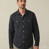 Faherty - Tried and True Chambray Shirt - Durango Black