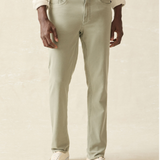 Faherty - Stretch Terry 5 Pocket - Faded Olive