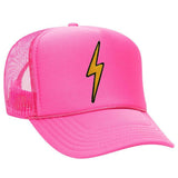 Aviator Nation - Bolt Vintage Trucker Hat - Neon Pink