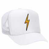 Aviator Nation - Vintage Bolt Trucker Hat - White